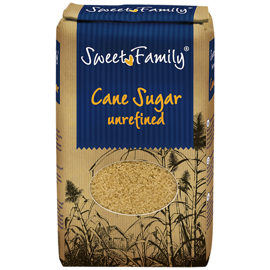 Cukor trstinový Sweet family 1 kg. / 1ks